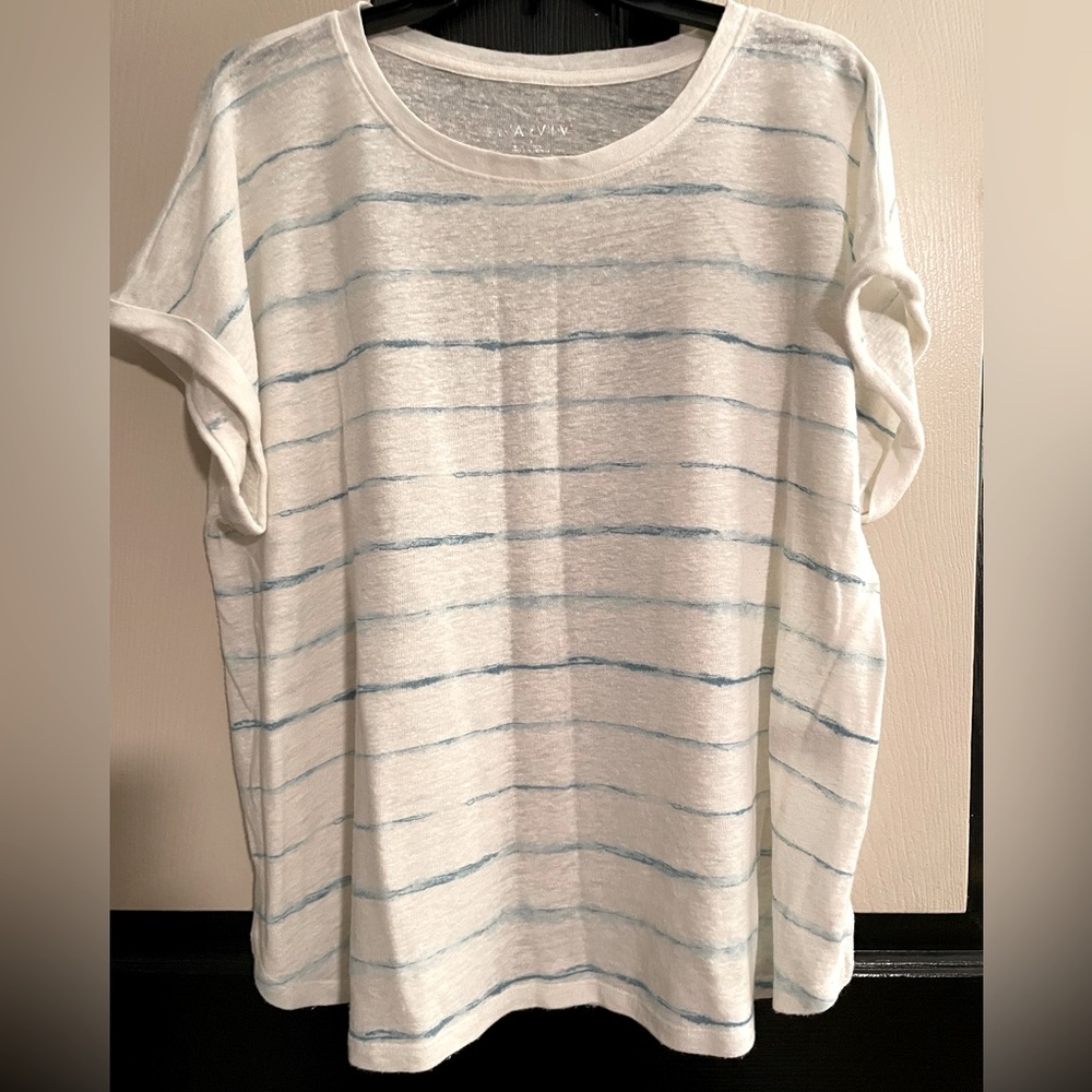 Ava & Viv short sleeve shirt size 1X